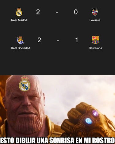 Los pitos en el Bernabéu y la derrota del Barça, protagonistas de los memes de la jornada
