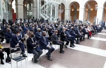 El público asistente al acto en la Real Casa de Correos de Madrid. 
