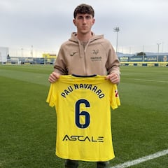 Pau navarro se gana el dorsal 6 del primer equipo
