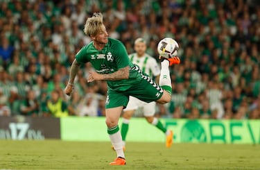 Guti, durante el partido homenaje a Joaquín.