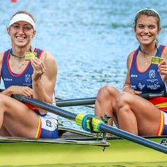 Aina Cid y Virginia Díaz se cuelgan el oro en Suiza