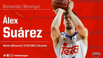 Álex Suárez es el tercer refuerzo del Zaragoza.