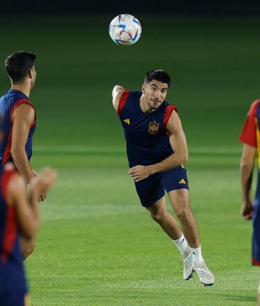 El jugador del Paris Saint-Germain Football Club, Carlos Soler.