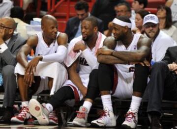 Allen, Wade y LeBron.
