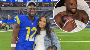 ¡Dos victorias! Van Jefferson ganó el Super Bowl LVI con los Rams y se convirtió en padre ese mismo día. Aquí el momento en el que le dieron la noticia.