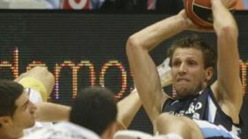 <strong>GRIS VICTORIA.</strong> El Real Madrid ganó al Lagun Aro pero decepcionó en su primer partido como local con Ettore Messina