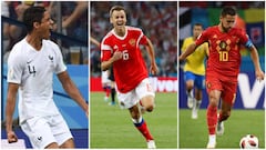 El Once Ideal de las semifinales del Mundial de Rusia 2018