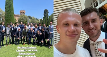 As fue la boda de Laporte