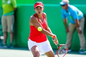 La china Zhang Shuai es la número 34 del ranking de la WTA y cuenta con dos títulos internacionales en su haber.