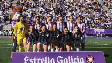 12/03/23
PRIMER PARTIDO DE FUTBOL FEMENINO EN ESTADIO JOSE ZORRILLA
REAL VALLADOLID - OLIMPICO DE LEON
FORMACION