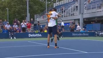 Jarry se ilusiona: pasó a cuartos en el dobles del US Open