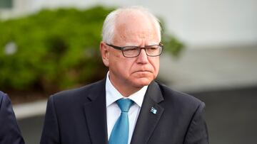 FILE - Minnesota Gov. Tim Walz listens after meeting with President Joe Biden, July 3, 2024, at the White House in Washington. (AP Photo/Jacquelyn Martin, File)
Associated Press / LaPresse
Only italy and Spain