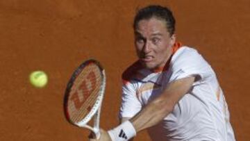 Dolgopolov, durante el partido.