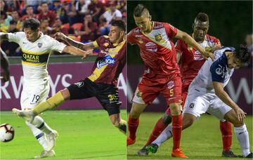 Dos de los equipos más grandes de Sudamérica vinieron a jugar a Colombia. Boca se enfrentó a Tolima por Copa Libertadores e Independiente a Rionegro por la Copa Sudamericana. 