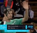 Carreño remonta ante Querry para meterse en semifinales