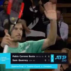 Carreño remonta ante Querry para meterse en semifinales