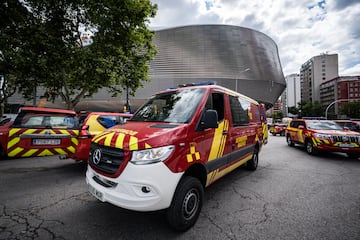 Los obreros han sido desalojados y la zona perimetrada.