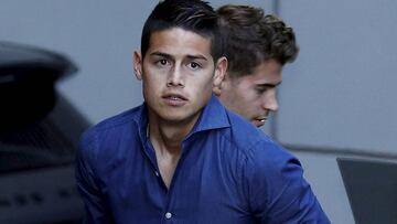 James Rodríguez, jugador del Bayern Múnich