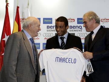 Signed in 2006 from Fluminense for six million euros, Marcelo barely featured under Fabio Capello but gained his place under Bernd Schuster and is now the club's vice-captain.