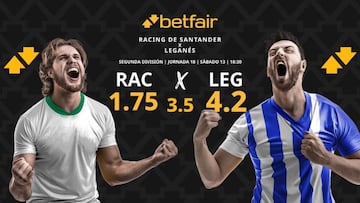 Racing de Santander vs. CD Leganés: horario, dónde ver, pronósticos y clasificación