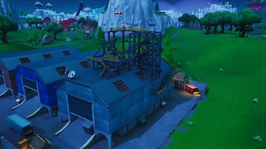 Fortnite: un cohete comienza a ser construido en Polvorín Polvoriento