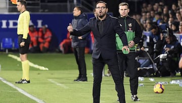 Bordalás, entrenador del Getafe.