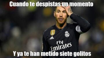 Los mejores memes de la goleada del Atleti al Madrid