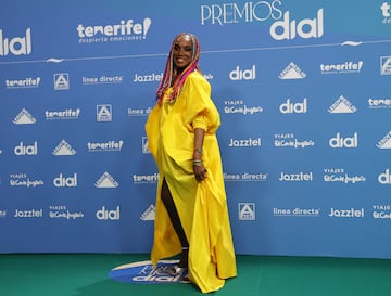 La alfombra verde de los Premios Dial 2025