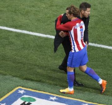 Simeone y Griezmann.