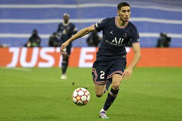 Achraf Hakimi (PSG): 1.080.000 euros por mes