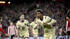 Joan y Lamine aguantan al Barça