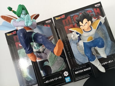 Vegeta se ve las caras con Zarbon en estas dos enérgicas figuras combinables de ‘Dragon Ball’