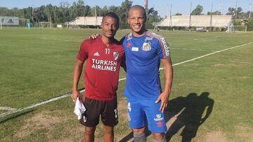 El reencuentro de dos hermanos campeones de América con River