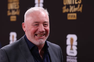 Ally McCoist, entrenador escocés y exjugador de fútbol profesional.