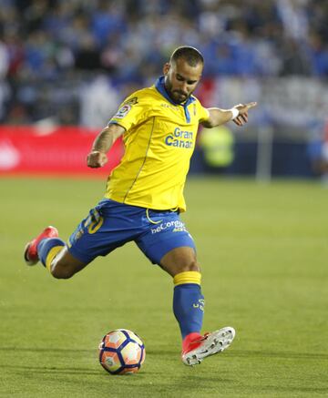 Jesé Rodríguez jugó con la U.D Las Palmas en la temporada 2016-2017.