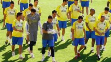 Entrenamiento del Villarreal