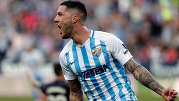 Málaga 2-0 Racing: resumen, goles y resultado del partido