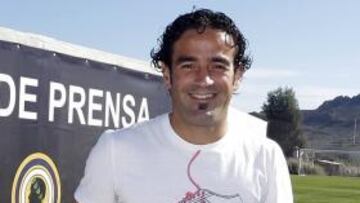 <b>CONCIENCIADO. </b>Paco Peña, ayer, en Fontcalent.