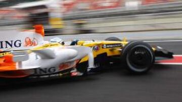 <b>UN HILO DE ESPERANZA. </b>Hay que tomar los tiempos de Alonso en el contexto de los test de Cataluña, pero al menos parece que la evolución de Renault le ayudará algo.