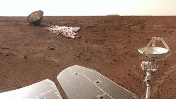 Descubrimiento de &quot;gran inter&eacute;s cient&iacute;fico&quot; en Marte del rover Zhurong.