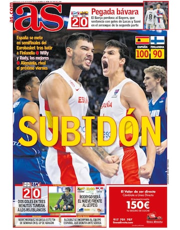 Las portadas de AS de septiembre