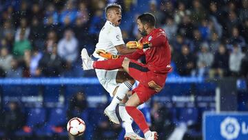 Pacheco sigue sin entrenarse: está casi descartado ante el Celta