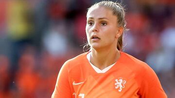 Martens, jugadora de Holanda. 