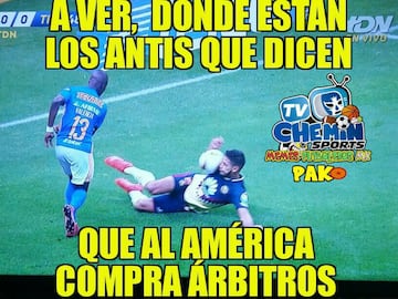 Los memes acaban América tras perder con Tigres