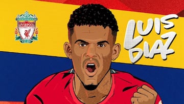Luis Díaz es nuevo jugador del Liverpool de Inglaterra. El equipo confirmó el fichaje del colombiano y luego de su presentación con la Selección se unirá