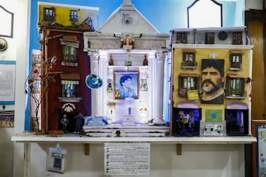 El altar de Maradona