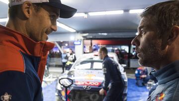 Dani Sordo y S&eacute;bastien Loeb, desde ahora compa&ntilde;eros en Hyundai. 