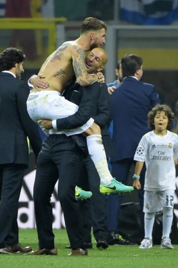 Sergio Ramos y Zidane.