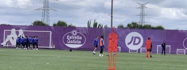 El Real Valladolid no para con la mente puesta en el Girona