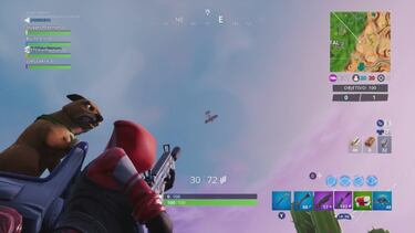 Desafío de Fortnite - Cómo derribar un avión Alatormenta X-4